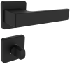 Türbeschlag ROSTEX RAVENA / H mit Stiften (SCHWARZ)