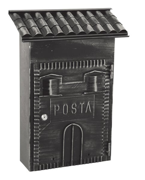 MAILBOX MP - FB613 / AT (Schwarz / Platinsilber)