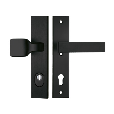 TWIN ALPHA DEF Sicherheitsbeschläge mit CARLA Griff (CM)