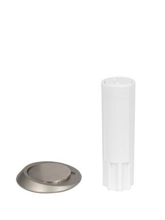 Magnetischer unsichtbarer Stopper MP STOPPINO Open Model 2 (OCS - Gebürstetes Chrom)