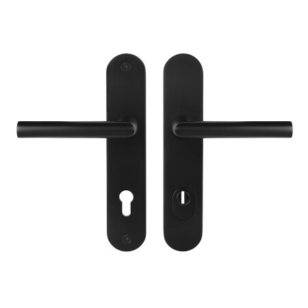 MP MPK Schutzbeschlag - SECURO A01 PLUS - SO FAVORIT (F5 - Schwarz matt) - mit Abdeckung