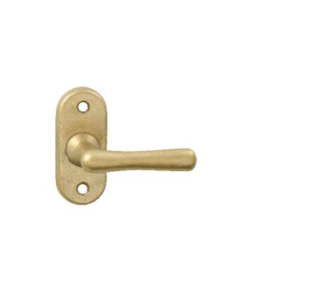 ABVERKAUF Fenster Halbolive klein MP - NI - ELEGANT (NAT - Naturmessing unlackiert)