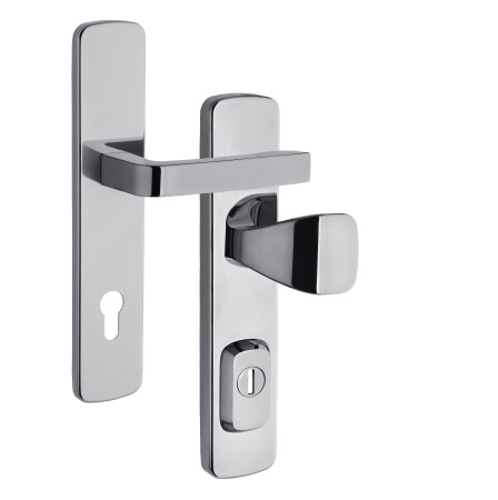 Sicherheitsbeschläge ROSTEX BK RX 1 ASTRA 3. Klasse (Platinglanz)