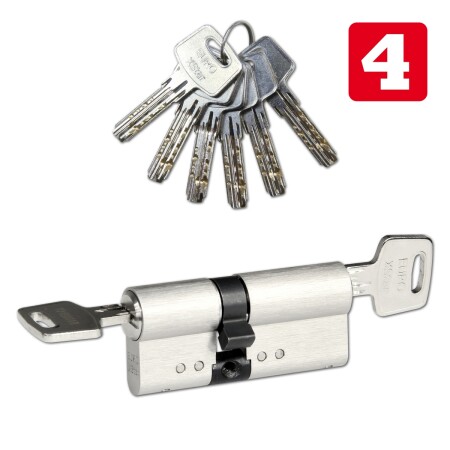 Doppelseitiges Zylindersicherheitsschloss RICHTER EURO XSTAR R4