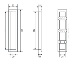 Muschel MP PR 1097Z (NICKEL PERLE)