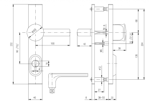 Sicherheitsbeschlag ROSTEX BK R4 (CHROME EDELSTAHL)