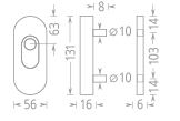 Schutzrosette ACT Viking Plus (F4)