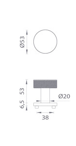 Türkugel MP TUJA - R 7S (BS - Mattschwarz)