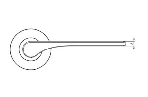 Türbeschläge MP - GK - LEAF LIGHT - R (Graphitschwarz)