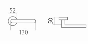 AUSVERKAUF Türbeschläge TWIN LEKO VISION H 1892R (E) - KPZR