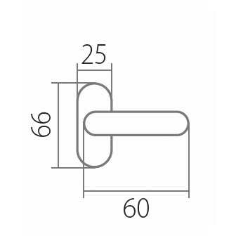 SALE Fensterbeschlag TWIN ELEGANT BA 1225 HO (A)