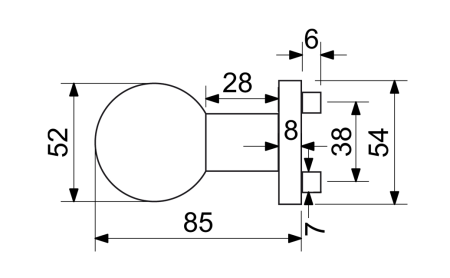 Türkugel Richter RK.KNOB.01 (N)