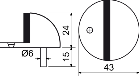 Türstopper Richter RK.ZAR.001 (MD)