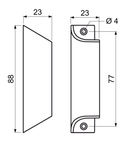 Griff für Balkontür RICHTER MAD.6010 (F9)