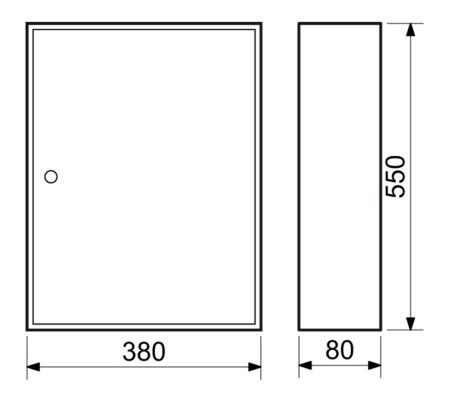 Schlüsselkasten RICHTER TS.100.D1 (STAHL)