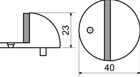 Türstopper RICHTER RDS.013.BRNI