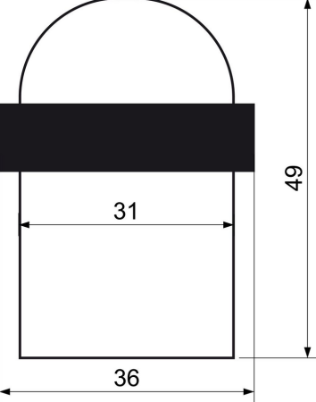 Türstopper RICHTER RDS.073.AB (Antikbronze)