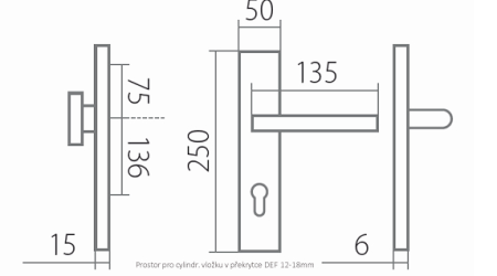 Sicherheitsbeschläge TWIN ZEUS DEF (F9)