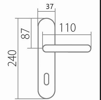 Türbeschläge LEKO OTZI BA Z1420 (NI-SAT)