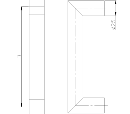 Griff TWIN JHR 118002 (E) - Paar