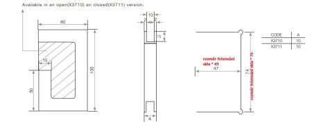 GLASSCHALEN TWIN X3710 (CM - schwarz matt)