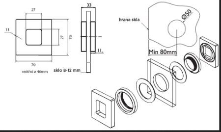 DOPPELSCHALEN FÜR GLAS HR H 6401 (F9)